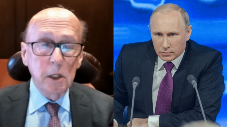 Stephen Roach, Vladimír Putin