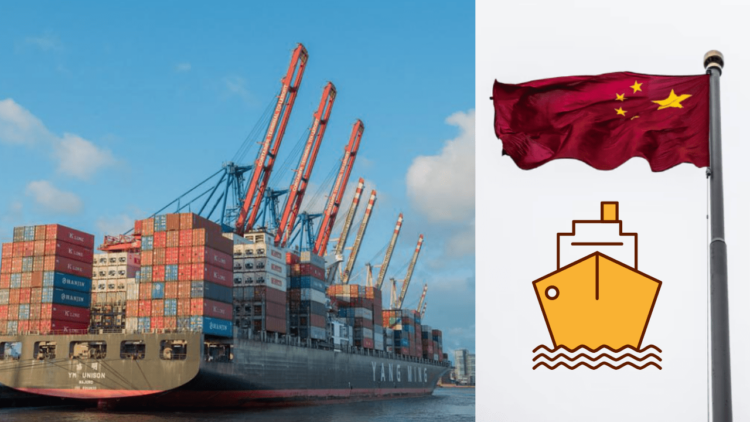 Čína export
