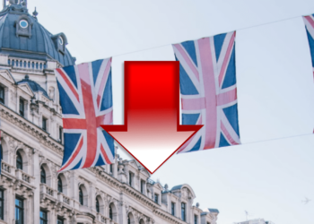 pokles uk
