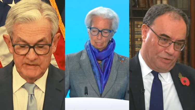 Powell, Lagarde, Bailey
