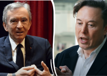 Elon Musk a Bernard Arnault