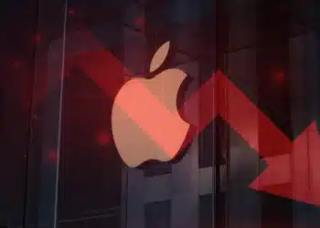 akcie apple pokles