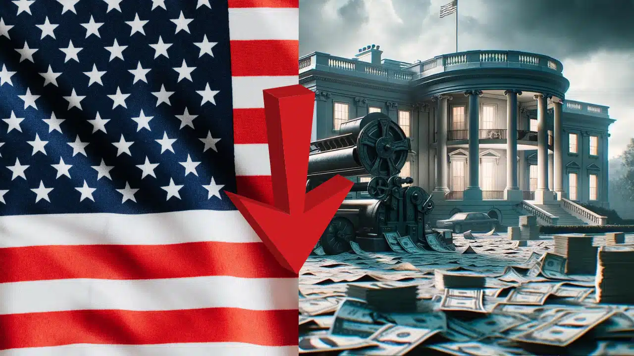 USA biely dom