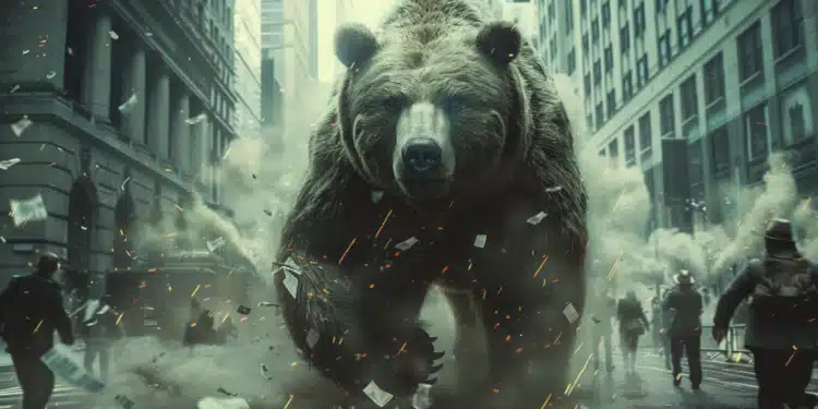 Medveď Wall Street