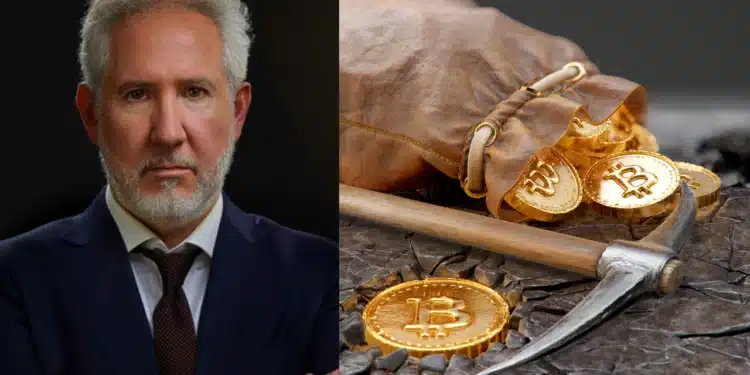 Schiff zlato BTC