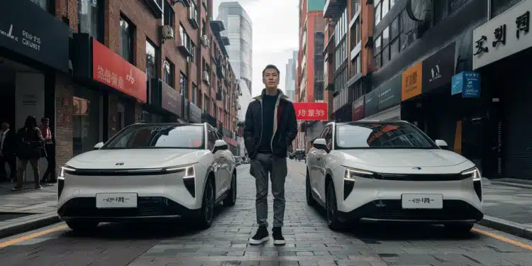 Elektromobily ilustračne