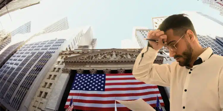 Wall Street panika
