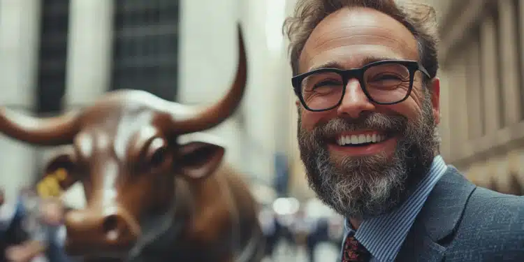 Investor na Wall Street sa usmieva