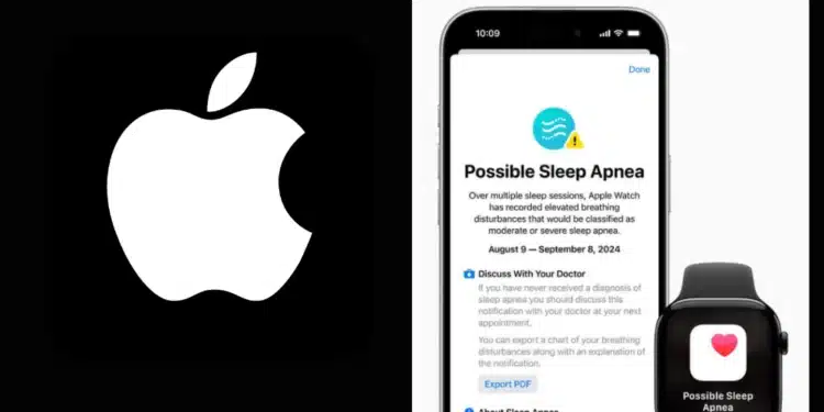 Apple Watch apnoe