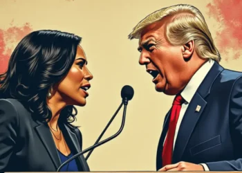 Kamala Harris a Donald Trump
