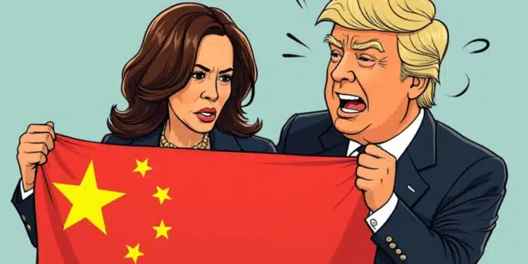 Kamala Harris a Donald Trump