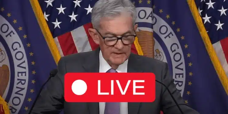 Jerome Powell naživo