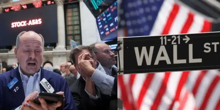 Wall Street panika