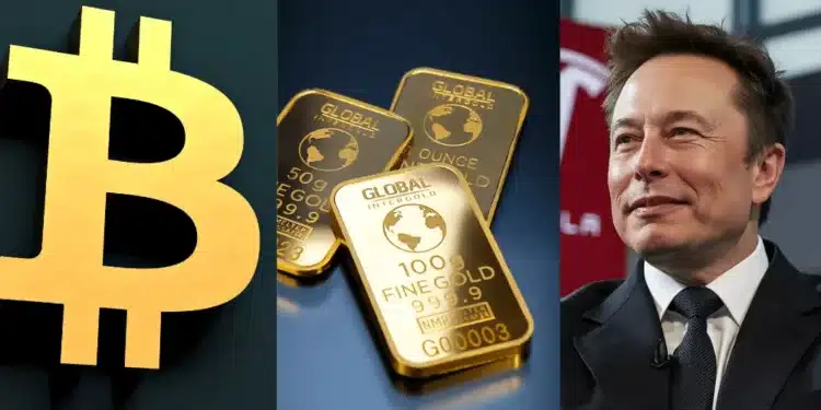 Bitcoin, zlato a Tesla