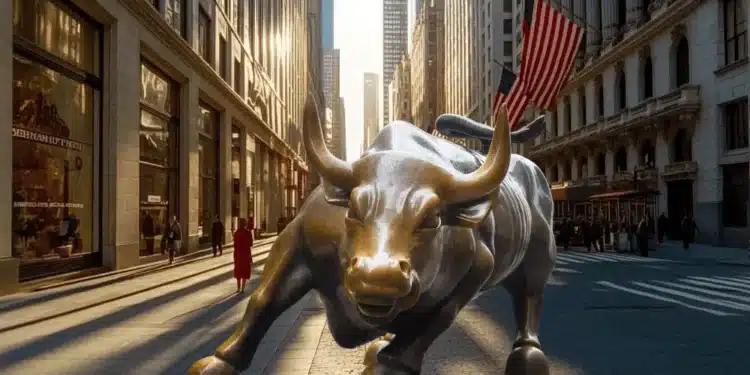 Býk na Wall Street