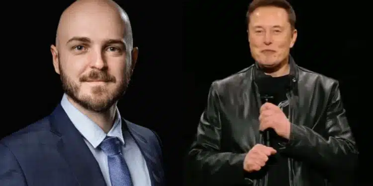 Tomáš Vranka a Elon Musk