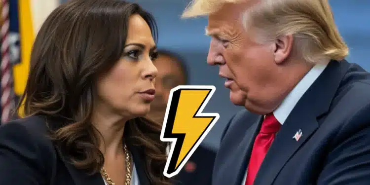 Kamala Harris a Donald Trump