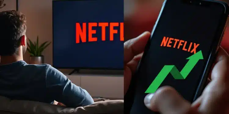 Netflix akcie - ilustračný