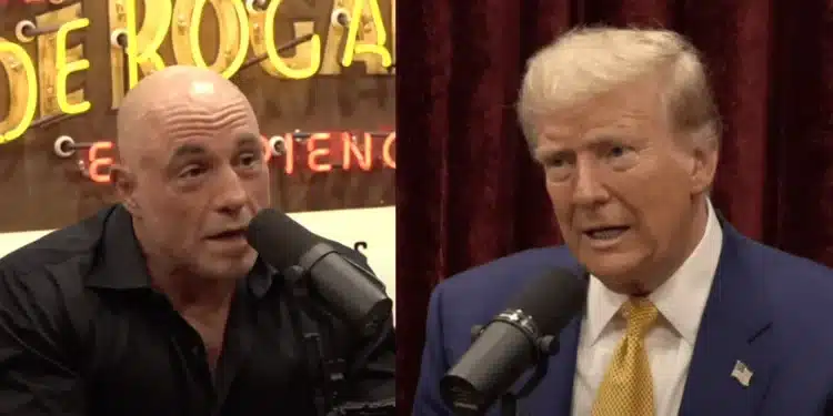 Joe Rogan a Donald Trump