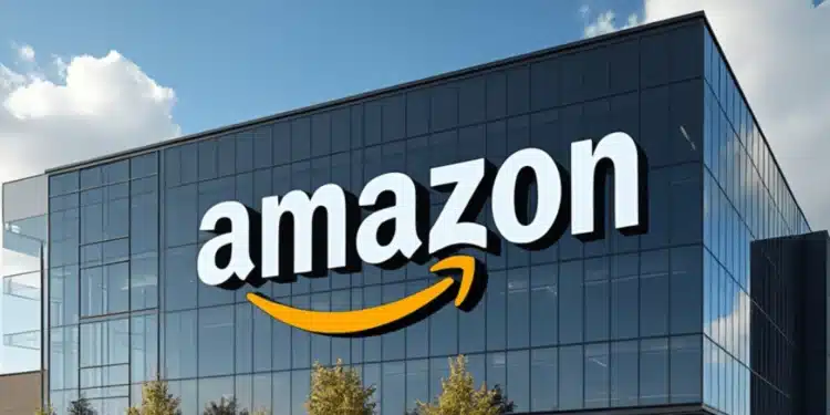 budova Amazon - ilustračný