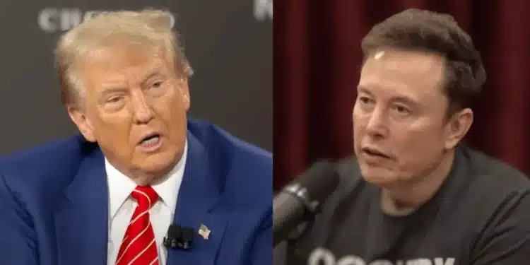 Donald Trump a Elon Musk