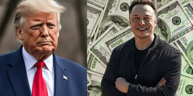 Donald Trump a Elon Musk