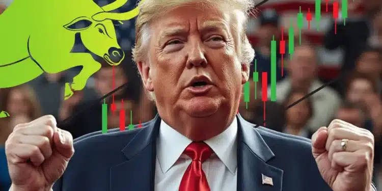 Donald Trump a akcie