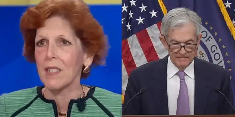 Lorreta Mester a Jerome Powell