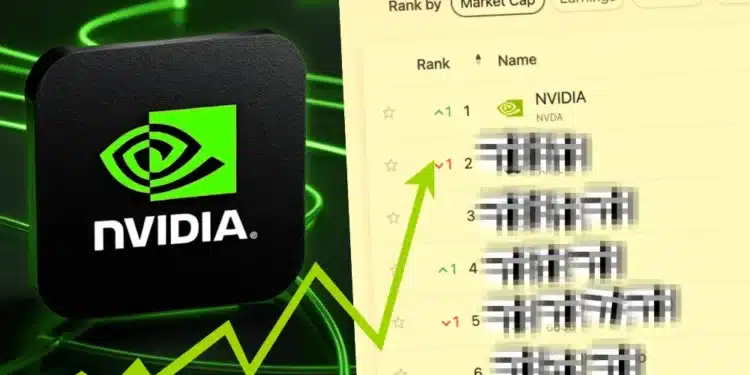 Nvidia najväčšou firmou