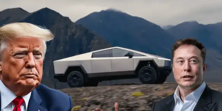 Trump, Musk a Tesla