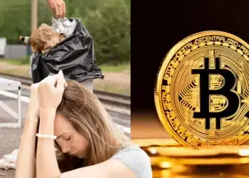 Vyhodený Bitcoin