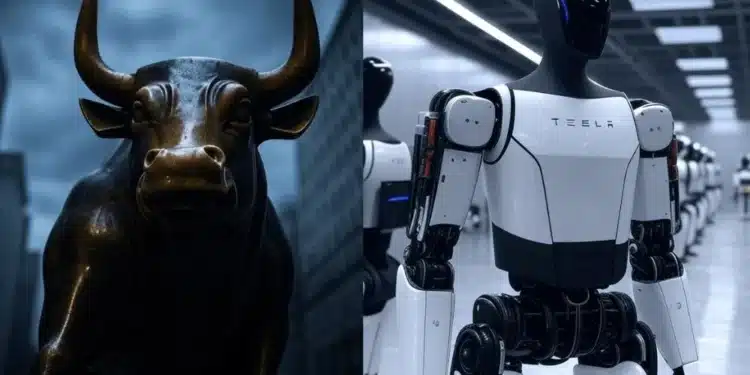 Býk a roboty Optimus