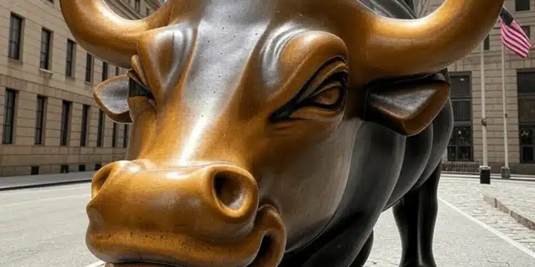 Býk na Wall Street