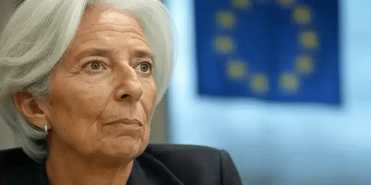 Christine Lagarde - ilustračný