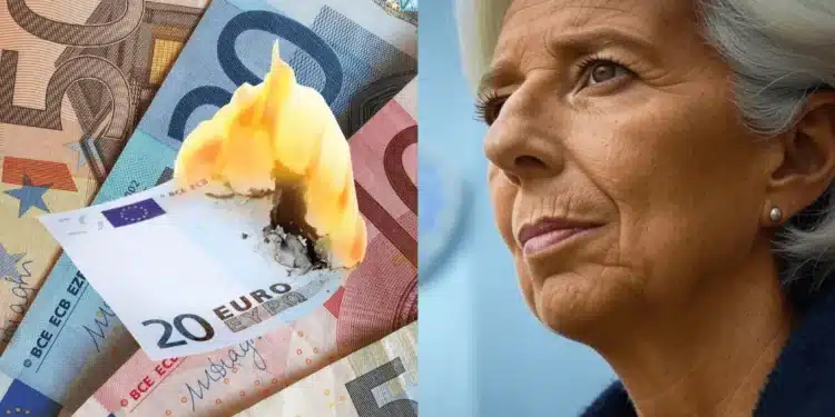 Christine Lagarde, ECB - ilustračný (AI)