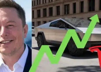 Elon Musk a rast akcii Tesla