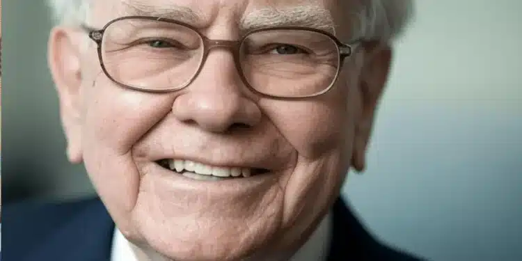 Warren Buffett - ilustračný (AI)