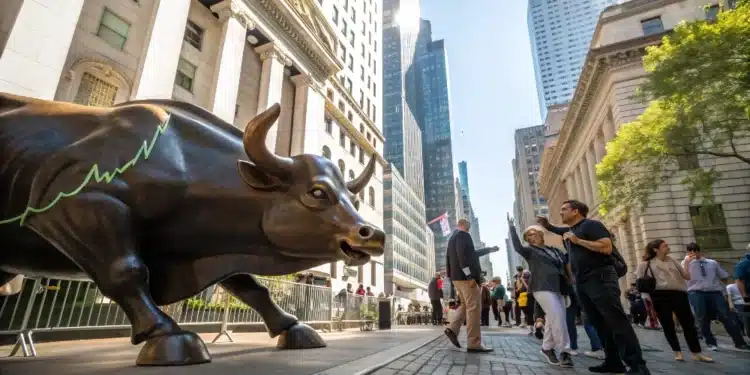 Býk Wall Street S&P500