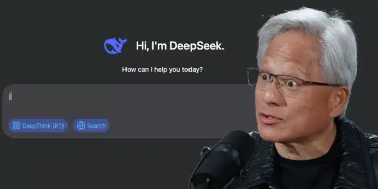 Jensen Huang (Nvidia) a Deepseek