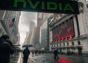 Nvidia akcie pád