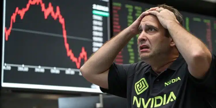 Nvidia akcie veľký prepad
