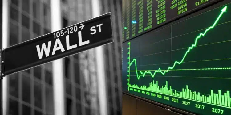 Wall Street a rast akcií