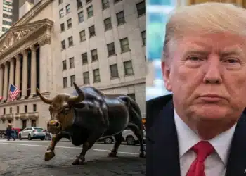 Donald Trump a Wall Street