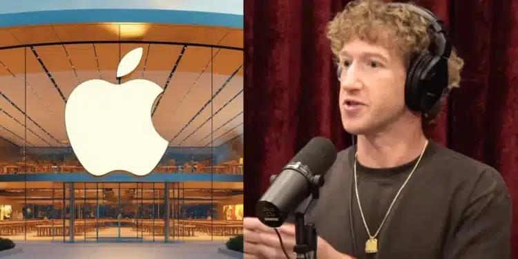 Mark Zuckerberg a Apple