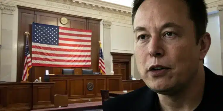 Elon Musk a USA súd