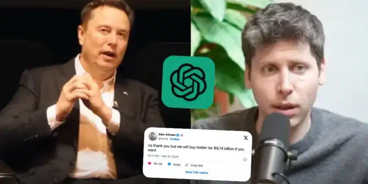 Elon Musk a Sam Altman