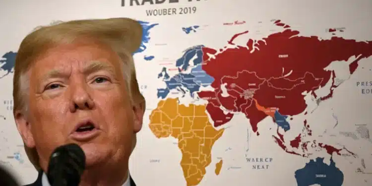 Obchodná vojna, USA, Trump