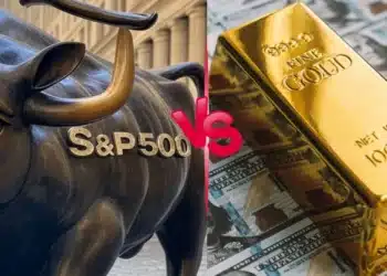 SP500 zlato