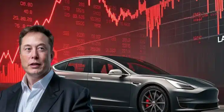 pokles akcií Tesla, Elon Musk