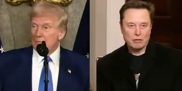 Donald Trump a Elon Musk